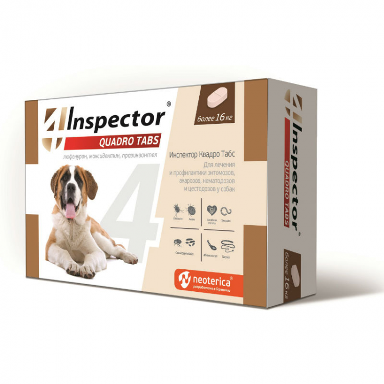Капли инспектор для собак: инструкция по применению | ваши питомцы