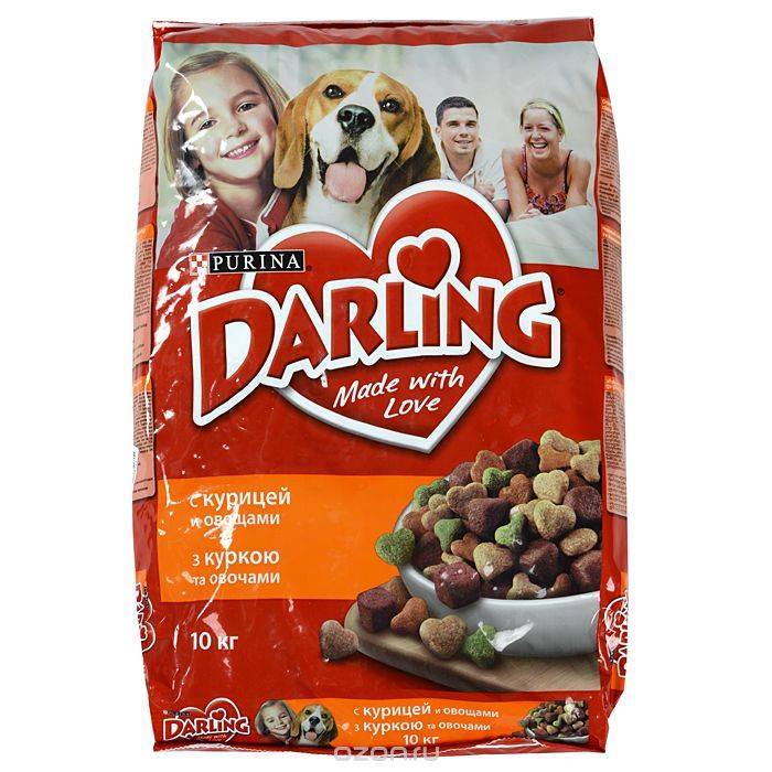 Корм для собак darling от purina – полноценный рацион для вашего питомца