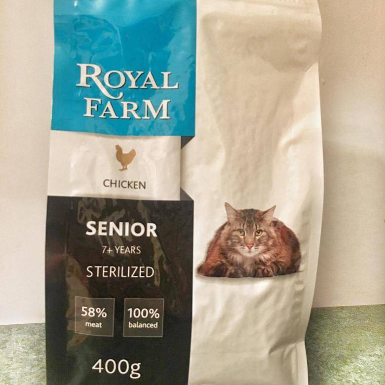Корм для кошек royal farm: отзывы и разбор состава - петобзор