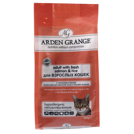 Корм для кошек arden grange: отзывы и разбор состава
