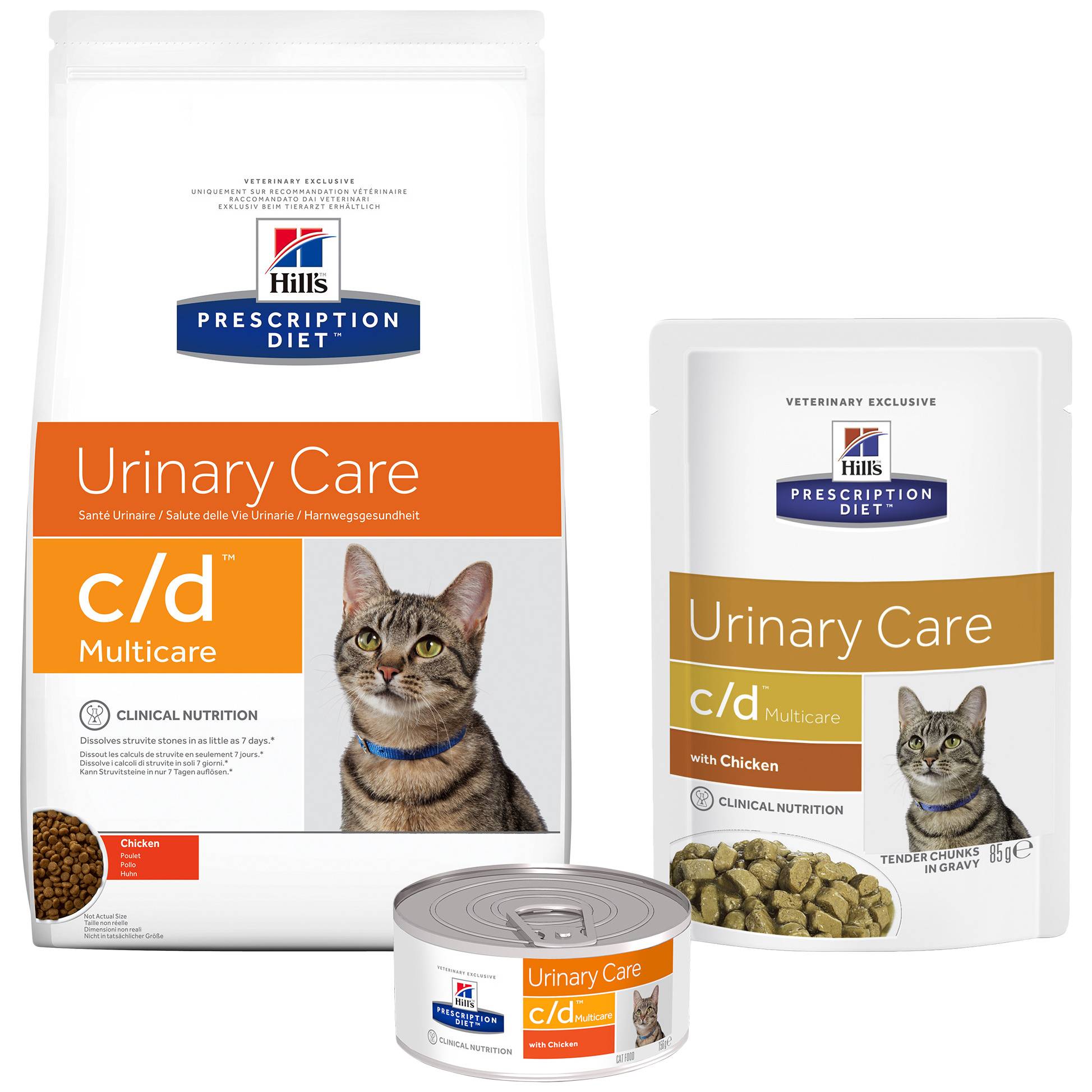 Лечебные корма для кошек при мочекаменной болезни
