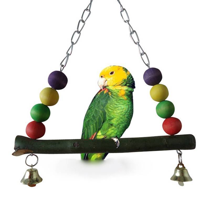 Полезные игрушки для волнистого попугая