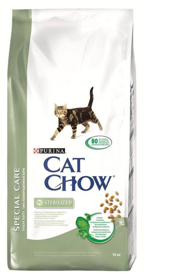 Лучшие корма для кошек cat chow топ-10 2021 года