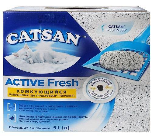 Наполнитель для кошачьего туалета катсан (catsan): особенности, преимущества и недостатки, отзывы владельцев