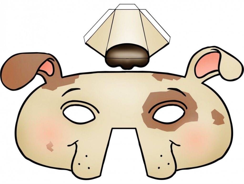 Костюм собаки и маска своими руками для ребенка (мальчика и девочки): шаблоны и выкройки из бумаги и ткани маски и костюма собаки