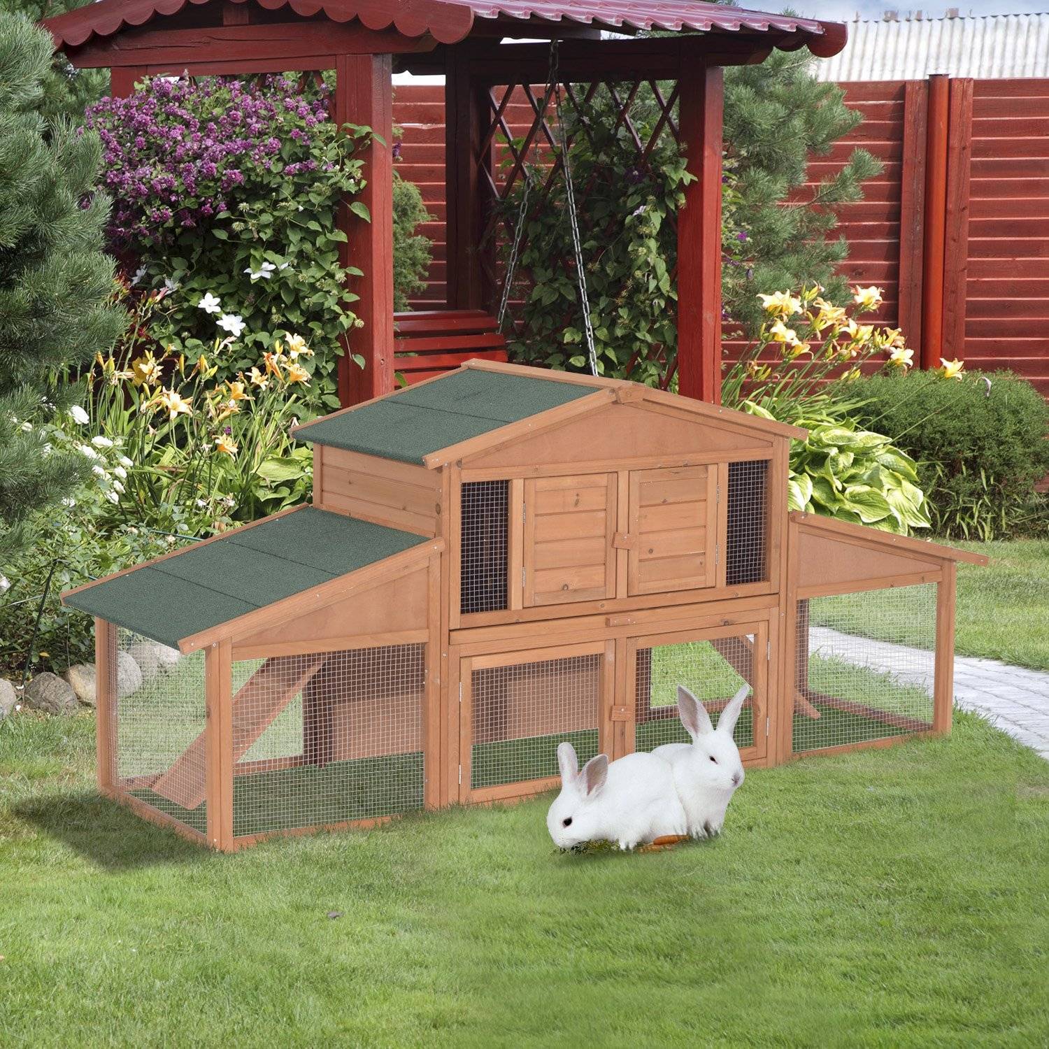 Как правильно сделать домик для кролика?
