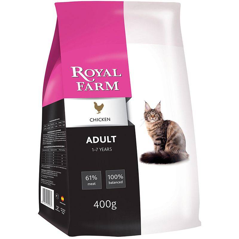 Корм Роял Фарм (Royal Farm) для кошек
