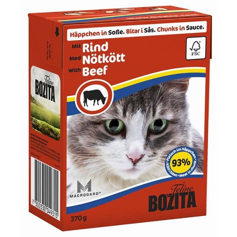 Корм bozita для кошек - отзывы ветеринаров и владельцев животных