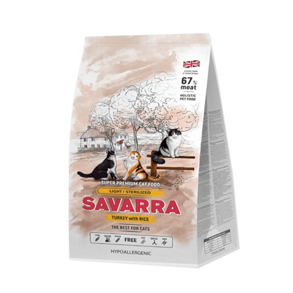 Савара (Savarra): корм для кошек