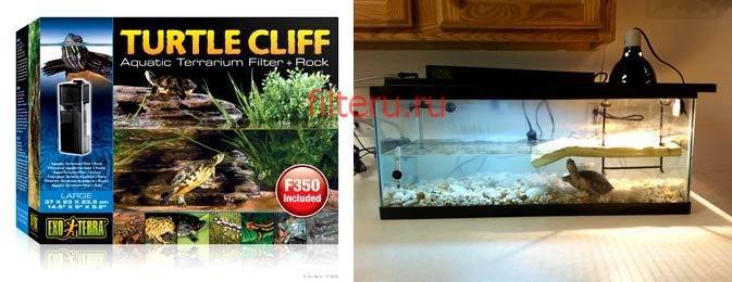 Фильтр в аквариум с красноухой черепахой: выбор, установка и использование