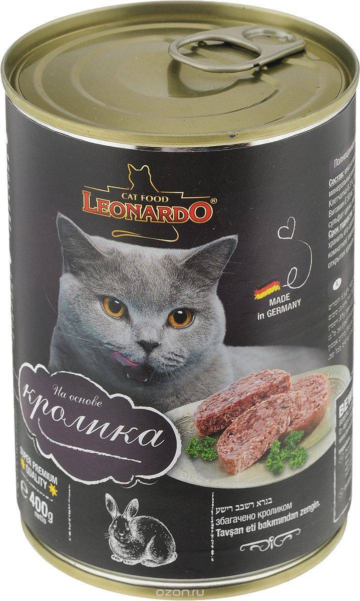 Обзор корма для кошек леонардо (leonardo): виды, состав, отзывы