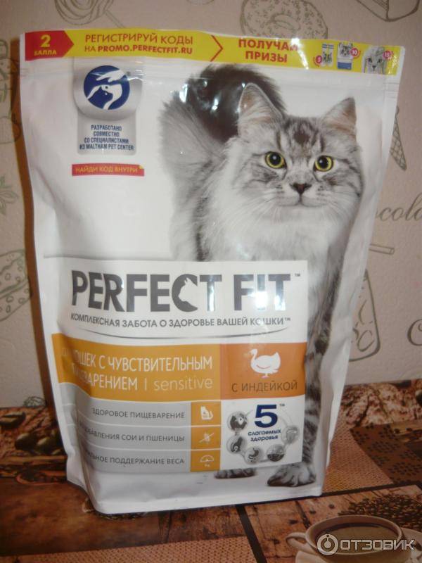 Perfect fit корм для кошек: отзывы ветеринаров и покупателей