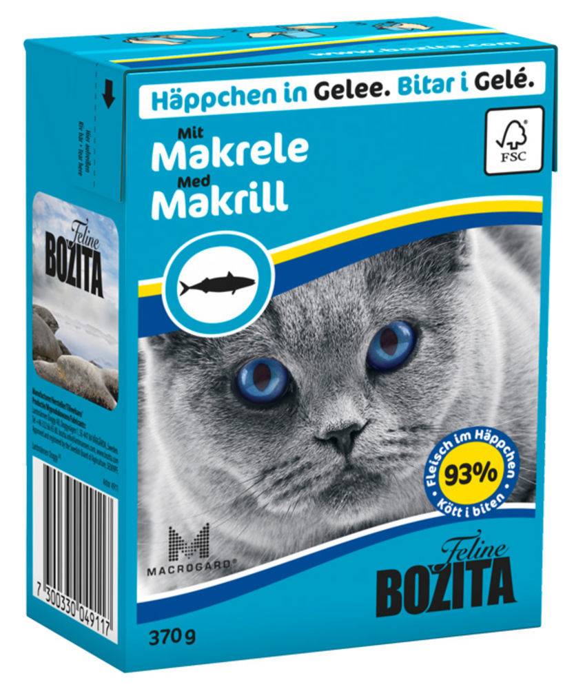 Обзор влажных кормов фирмы бозита (bozita) для котенка и взрослого кота