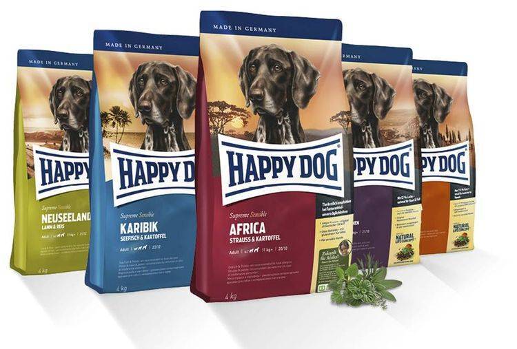 Корм happy dog – питание для счастливой собаки