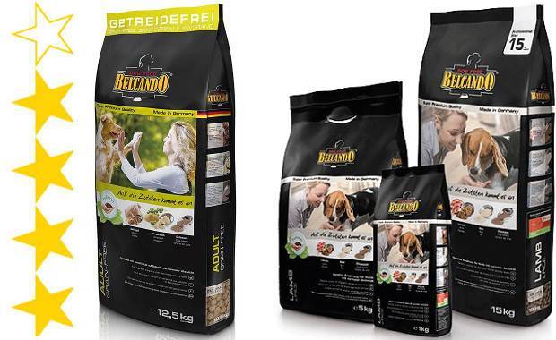 Сухой корм для собак белькандо: отзывы и состав