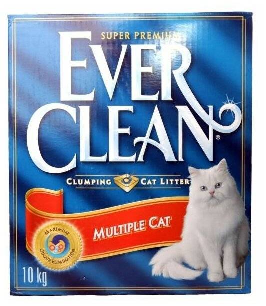 Наполнитель для кошачьего туалета фирмы ever clean