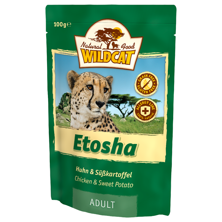 Wildcat etosha с курицей, индейкой, брусникой и экстрактом виноградных косточек