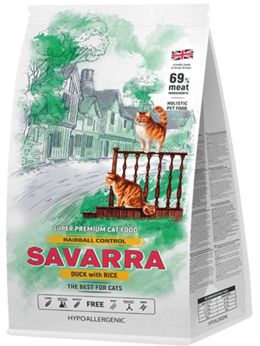 Корма для кошек savarra