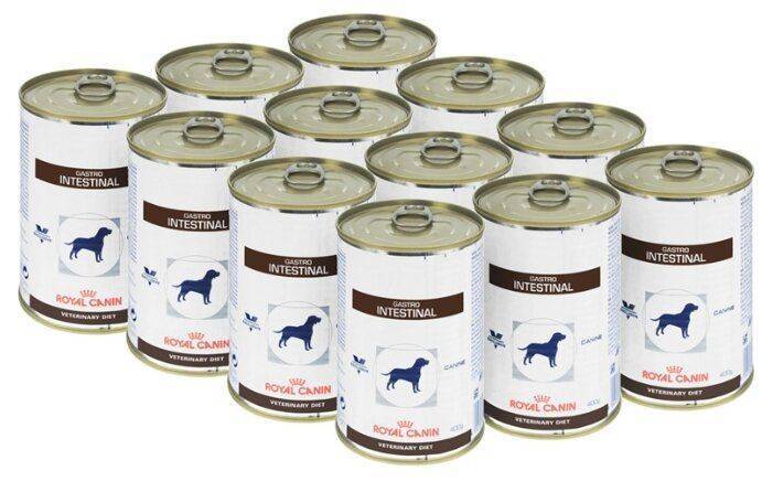 Обзор состава консерв и сухих кормов royal canin gastro intestinal для собаки