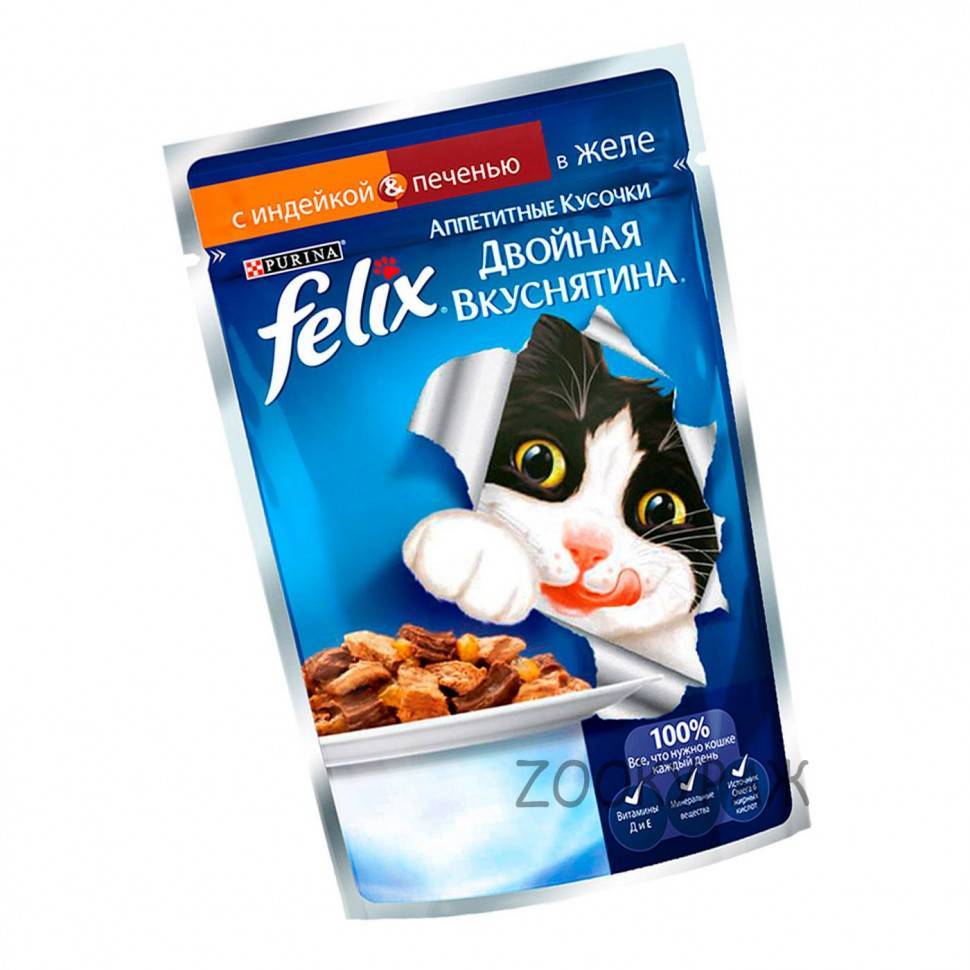 Обзор корма для кошек «феликс»