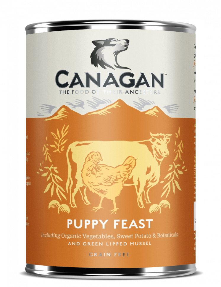 Подробное описание кормов фирмы canagan для маленьких пород собак