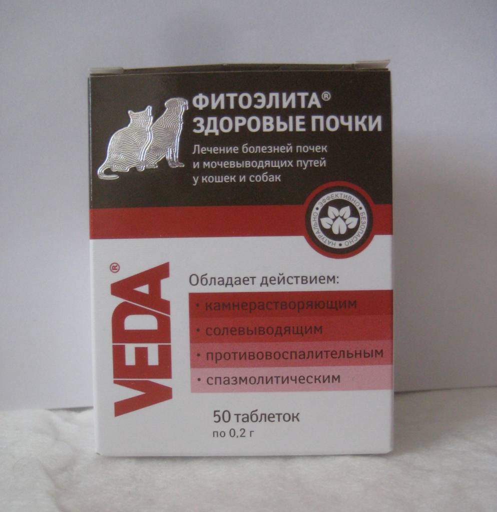 Лекарственный препарат фитоэлита для кошек