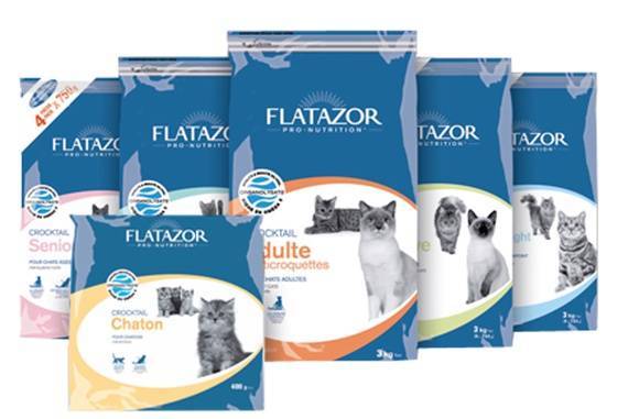 Французские корма «флатазор» для кошек: что выбрать