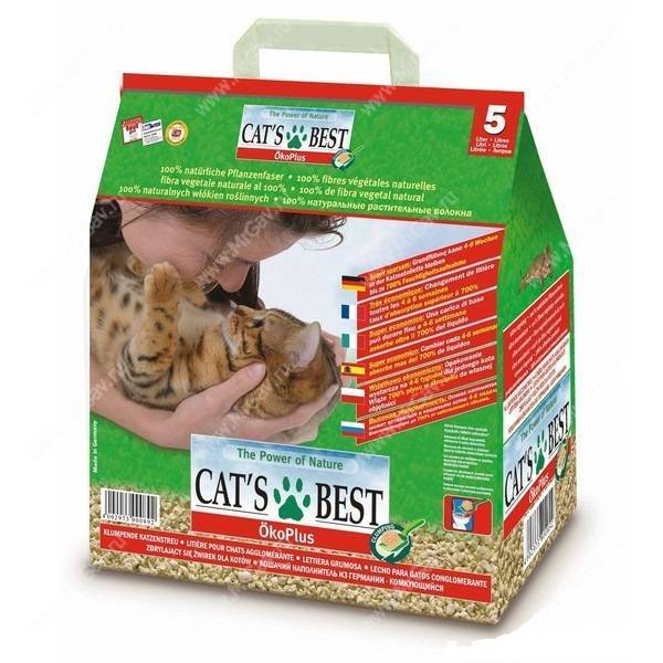 Наполнитель для кошек и грызунов cats best (кэтс бэст)