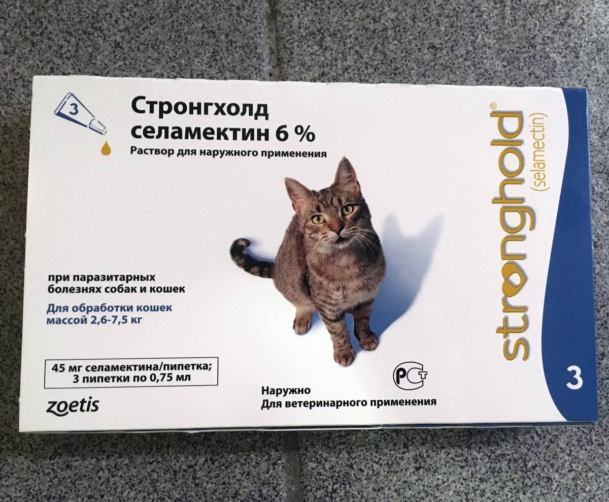 Стронгхолд для кошек — инструкция по прменению, отзывы
