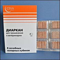 Диаркан для котов