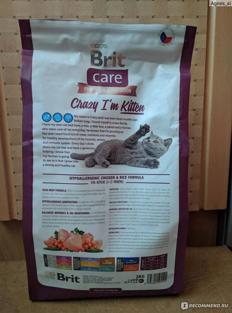 Брит премиум для кошек: виды корма, отзыв ветеринара на состав